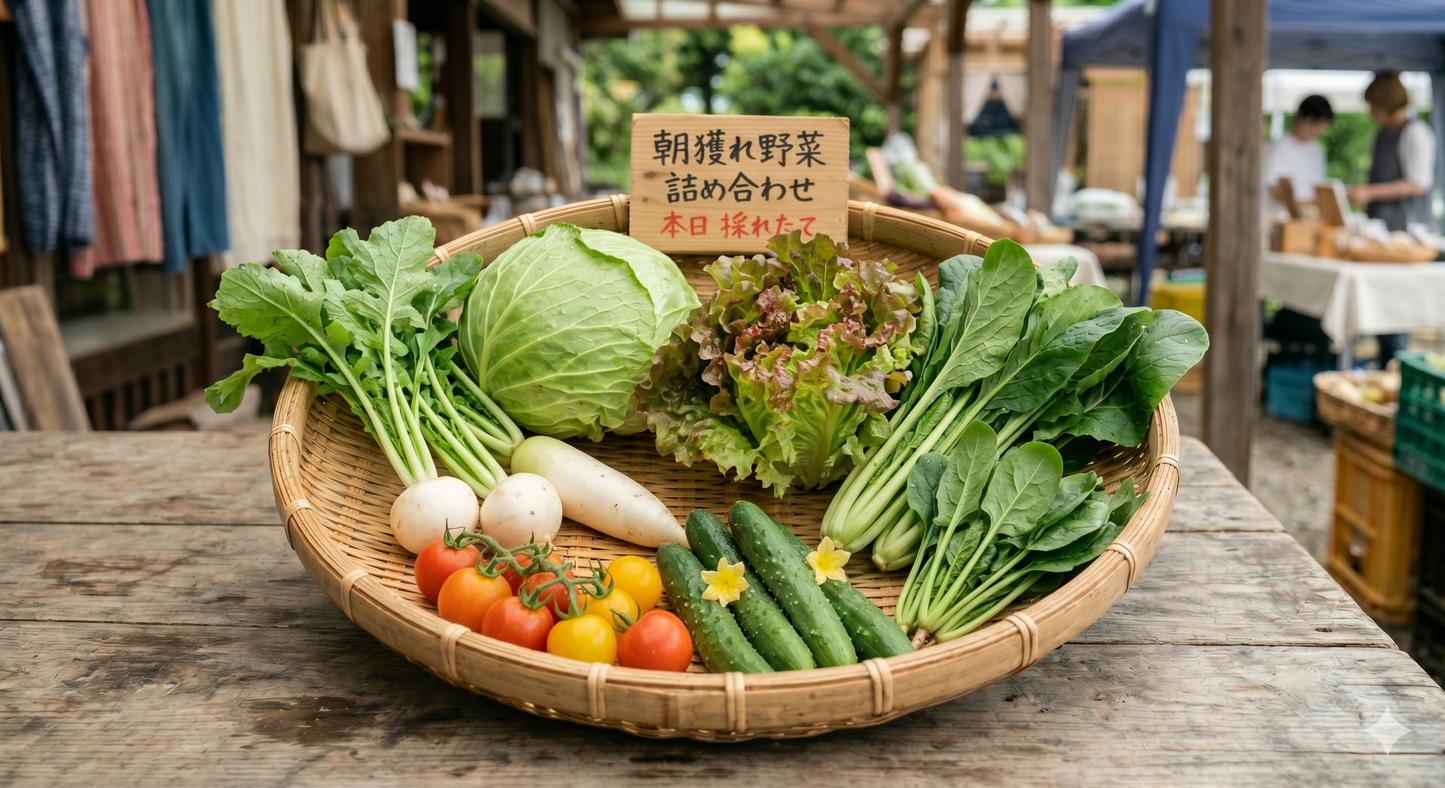 小野農園　朝穫れ旬のお野菜のセット